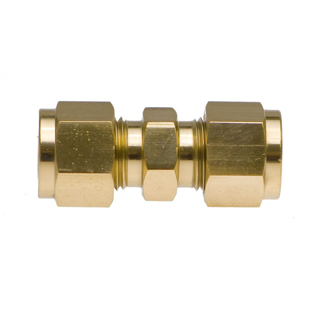 Supply Giant CSSD1142 1-1/4'' x 1 Inch Lead-Free Brass Reducing Coupling  with Female National Pipe Taper Threaded Ends, Brass Construction, Higher
