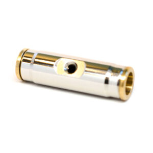 Push Lock Two Nozzle Union 3/8" 120 Degree Nickel