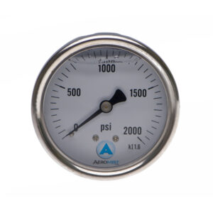 Liquid Filled Gauge 0-2000 PSI 1-1/2"