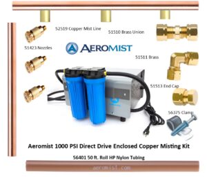 aeromist-1000-psi-direct-drive-enclosed-copper-misting-kit