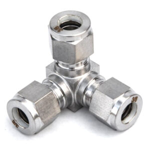 SS 316 3/8 Union Corner Tee