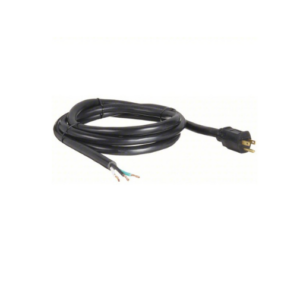 Power Cord 12/3 SJTW 5-15 Plug 8 ft